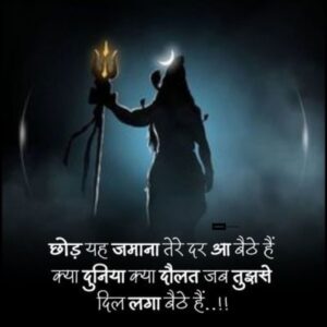 Read more about the article Mahadev Shayari (महादेव शायरी)