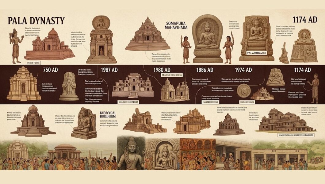 Read more about the article पाल वंश का इतिहास – उदय से पतन तक (750 ई. – 1174 ई.)