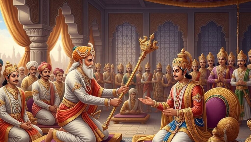 काकुष्ठ_के_बाद_का_उत्तराधिकार