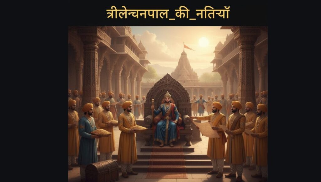 त्रिलोचनपाल_की_नीतियाँ