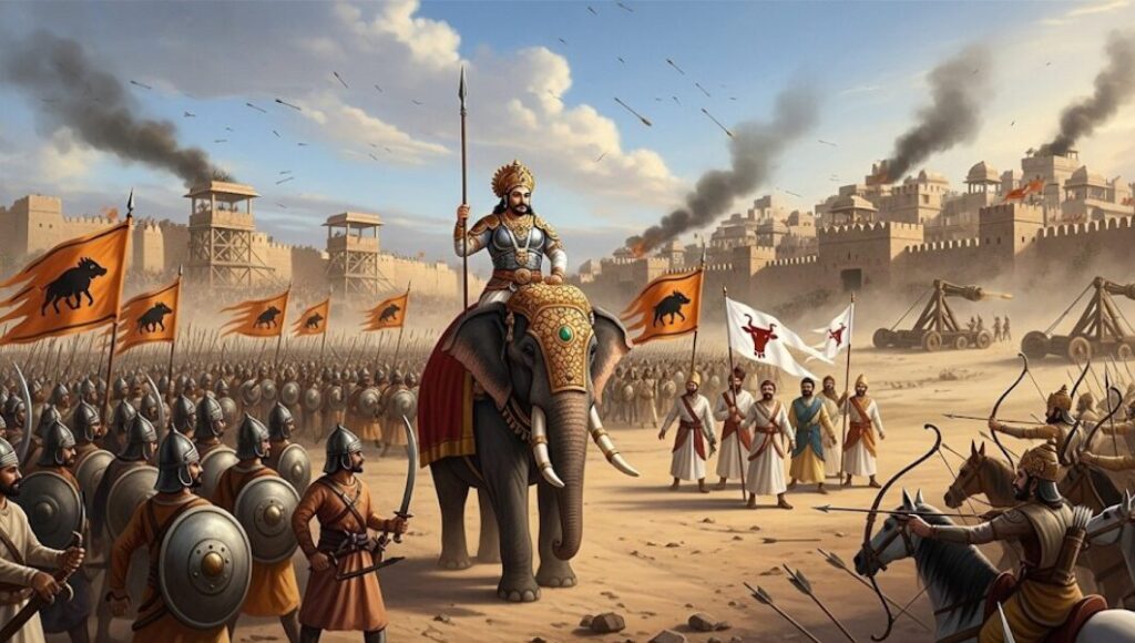 वत्सराज_के_प्रमुख_सैन्य_अभियान_और_रणनीति