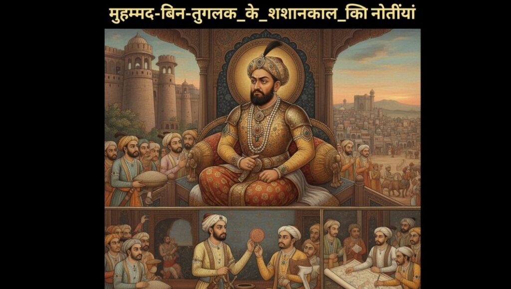 मुहम्मद-बिन-तुगलक_के_शासनकाल_की_नीतियाँ