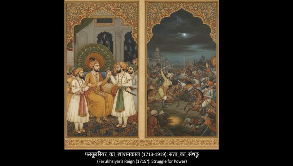 फर्रुखसियर_का_शासनकाल (1713-1719): सत्ता_का_संघर्ष