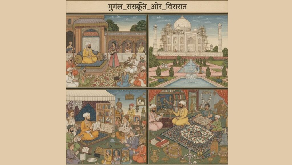मुग़ल_संस्कृति_और_विरासत