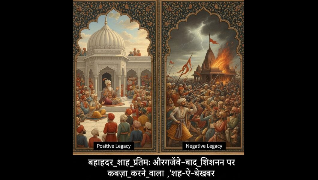 Read more about the article बहादुर शाह प्रथम: औरंगज़ेब के बाद सिंहासन पर कब्ज़ा करने वाला ‘शाह-ए-बेख़बर’